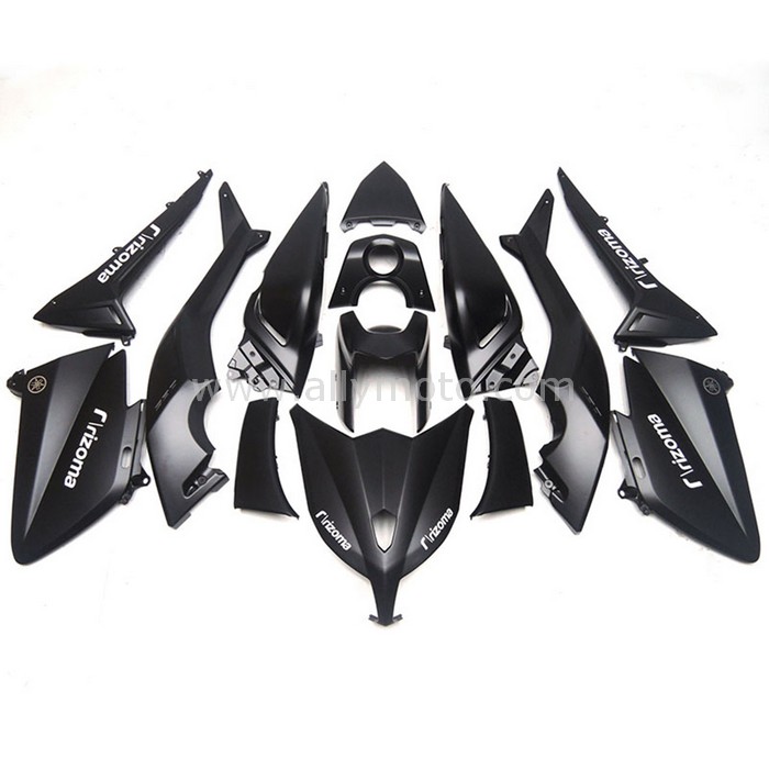 0479 Fairing Yamaha TMAX T-MAX 530 12 13 14 Flat Black Rizoma